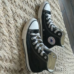 Girls converse high top sneakers